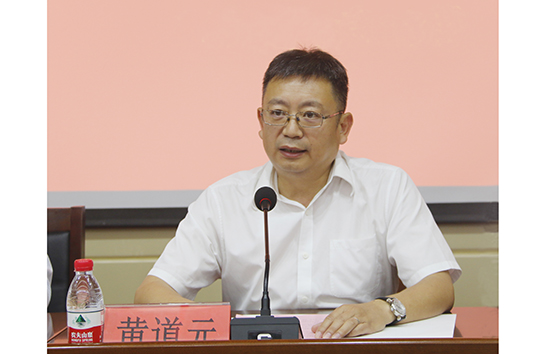 乐动(中国)官方董事长黄道元介绍公司整体发展概况